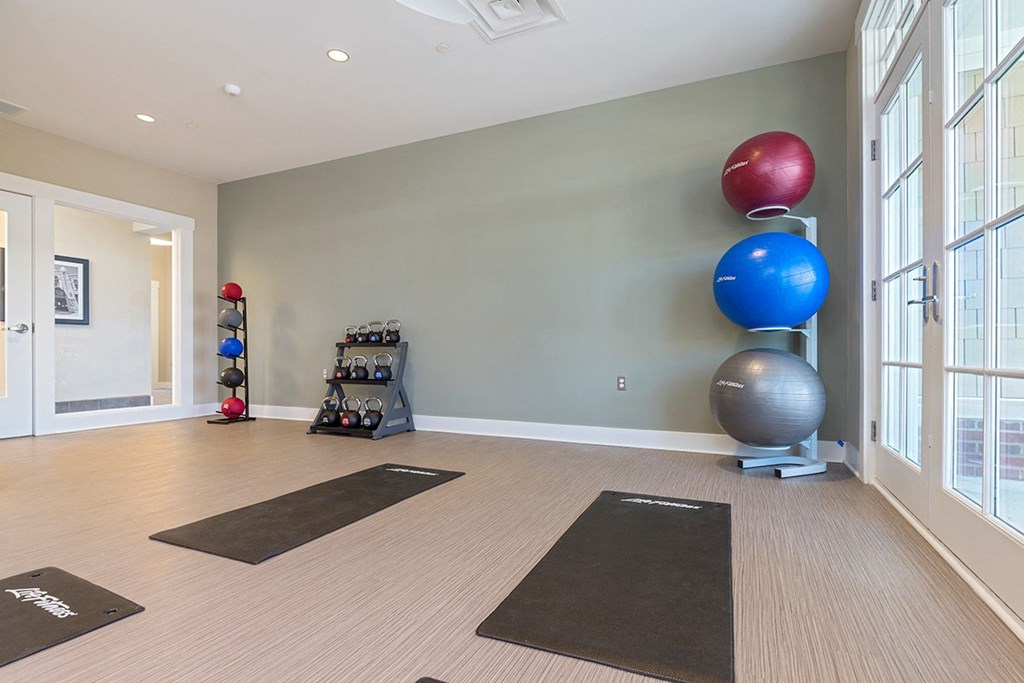 the preserve at ballantyne commons fitness room