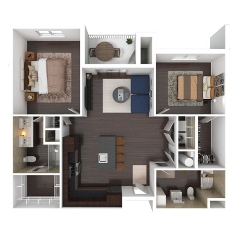 A series of images showing different rooms of a house.