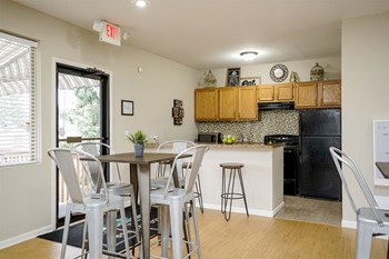 Pine Crossing Apartments Clubroom Kitchen - Photo Gallery 13