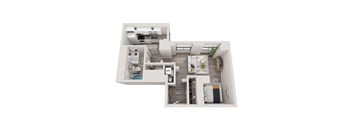 studio apartment floor plan