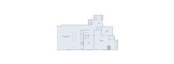 1 bed 1 bath floor plan