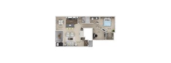 village green of rochester hills mi apartments for rent floor plan 1 bed 1bath