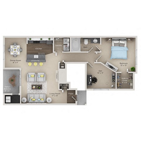 village green of rochester hills mi apartments for rent floor plan 1 bed 1bath