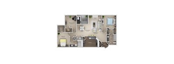 village green of rochester hills mi apartments for rent floor plan 3 bed 2 bath