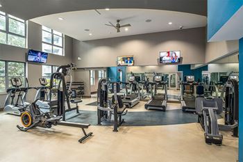 radius at the banks apartments fitness center
