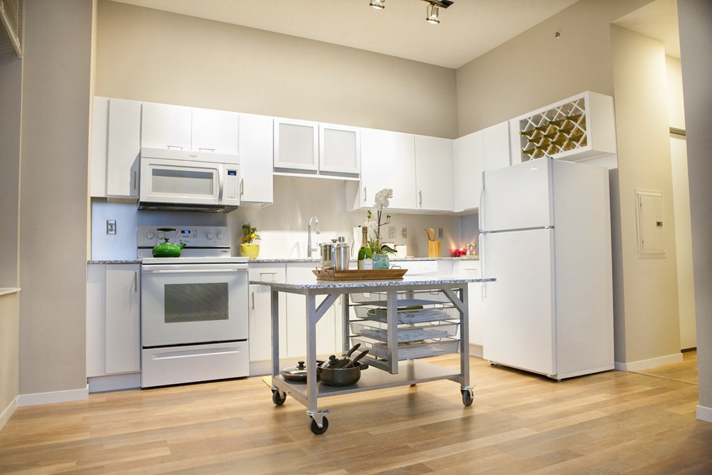 SOO Line Building White Kitchen