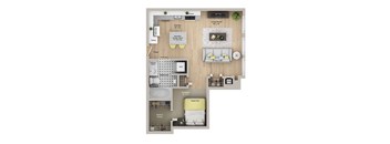 two bedroom floor plan  the residences at sawmill estates apartments in