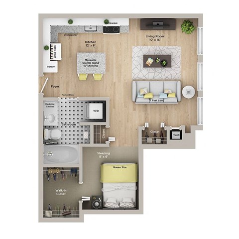 two bedroom floor plan  the residences at sawmill estates apartments in
