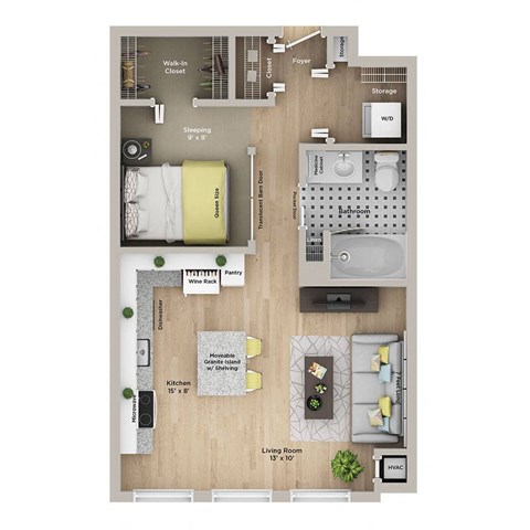 the floor plan apartments