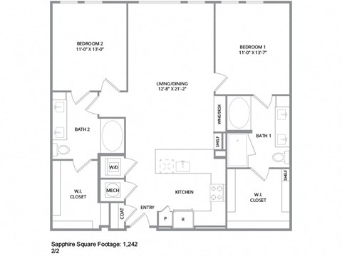Escher _ Sapphire Floor Plan
