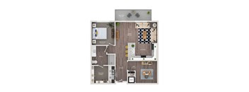 skytop apartments floor plan a10