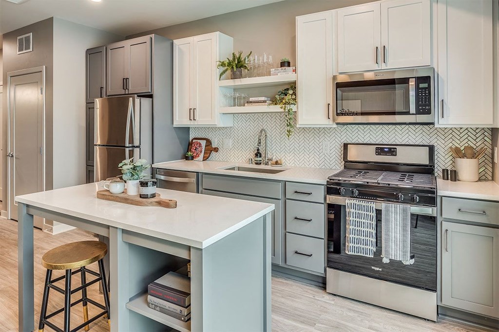 The Asher apartments kitchen