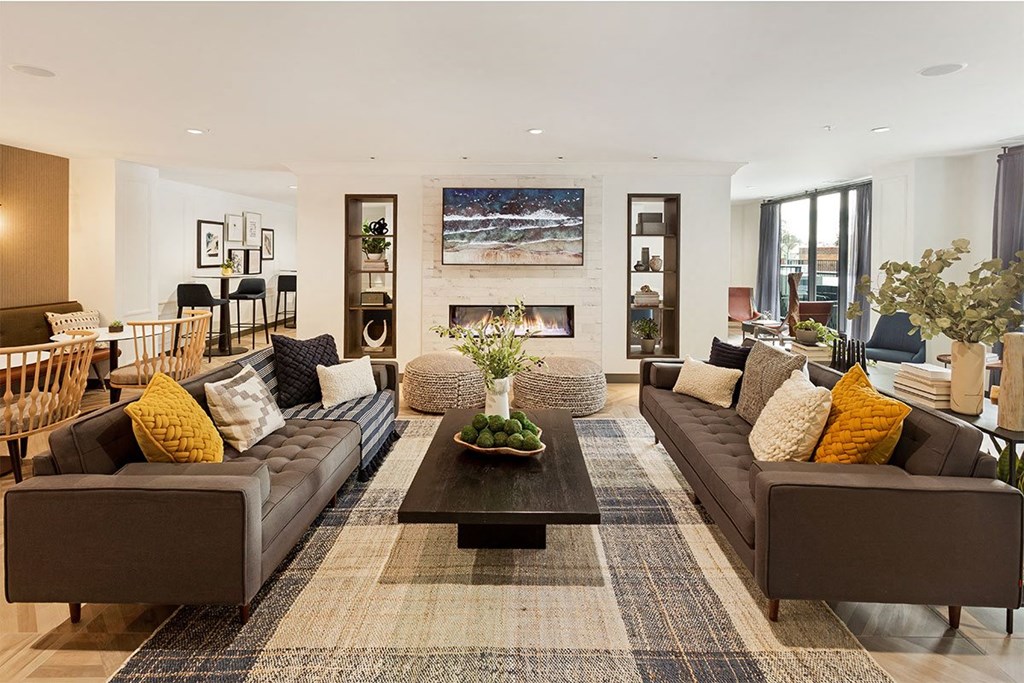 The Asher Minneapolis Lounge Area