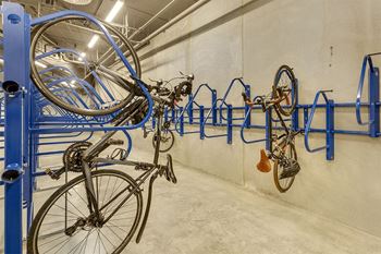 The Asher Minneapolis Bike Room