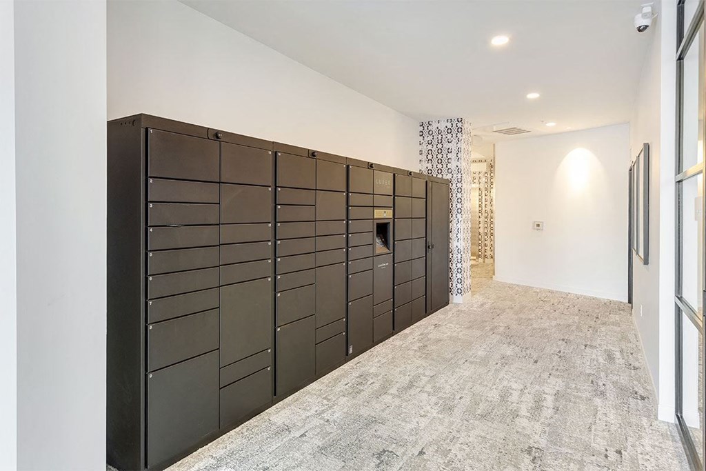 The Asher Minneapolis Package Lockers