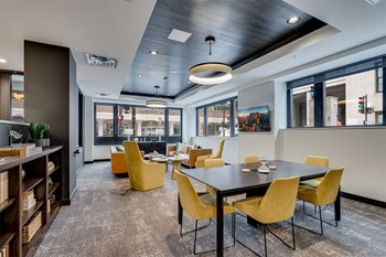 The Donegan Saint Paul Apartments Co Working Area - Photo Gallery 13