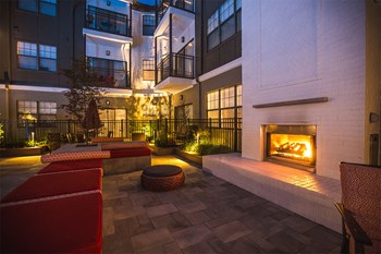 Meridian at Grandview Apartments Outdoor Fireplace - Photo Gallery 17
