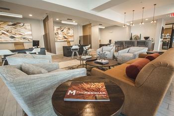 Meridian at Grandview Apartments Clubroom Area