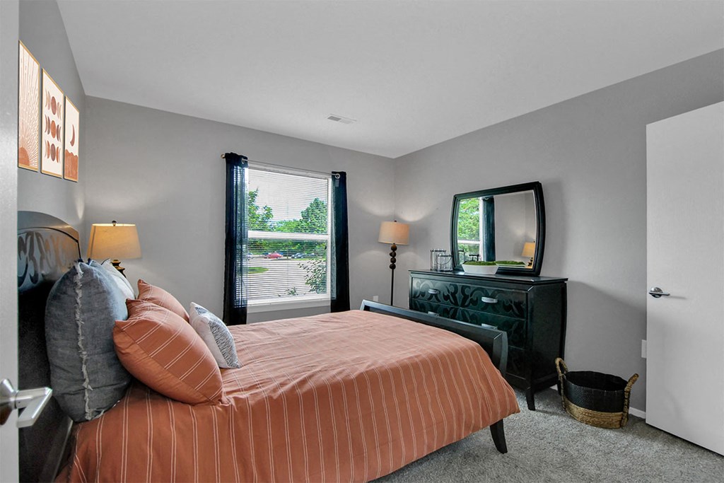 the orion apartments bedroom