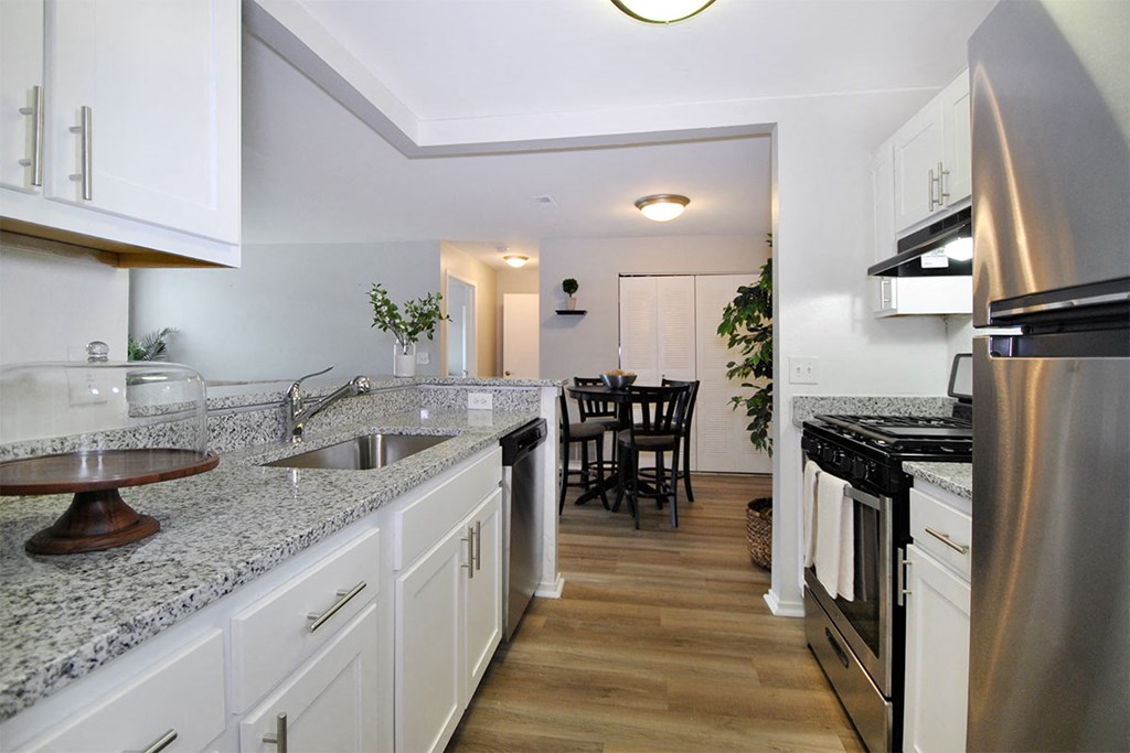 the orion apartments kitchen