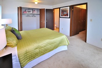 the view apartment and townhomes bedroom - Photo Gallery 13