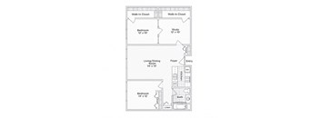 central high stephenson mills apartments floor plan B1