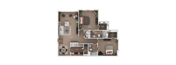 a 1 bedroom floor plan  503  503 square
