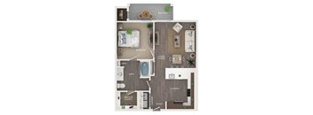 vista colina apartments floor plan unit a1