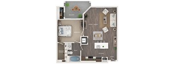 vista colina apartments floor plan unit a2