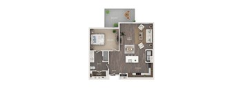 vista colina apartments floor plan unit a4