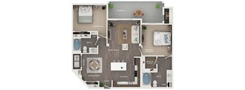 vista colina apartments floor plan unit c1