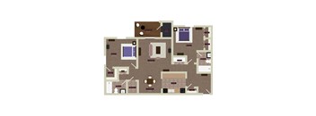woods edge apartments floor plan c3c c3d c3p