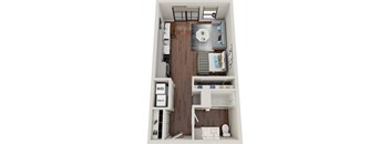 Waterford Bluffs Apartments S4 Floor Plan