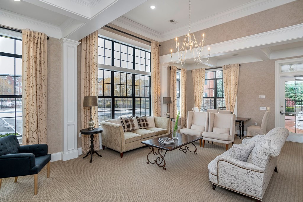 arlington park apartments lobby lounge