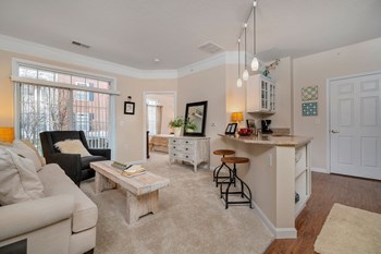 arlington park apartments living room and kitchen - Photo Gallery 10
