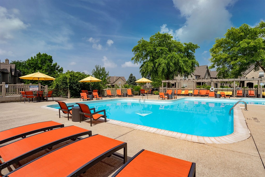 take a dip in our resort style swimming pool