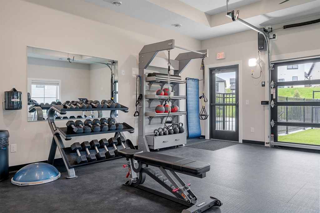 the enclave at homecoming terra vista fitness room