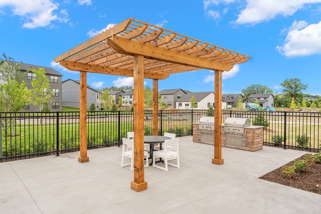 Canvas at St Croix Grilling Area