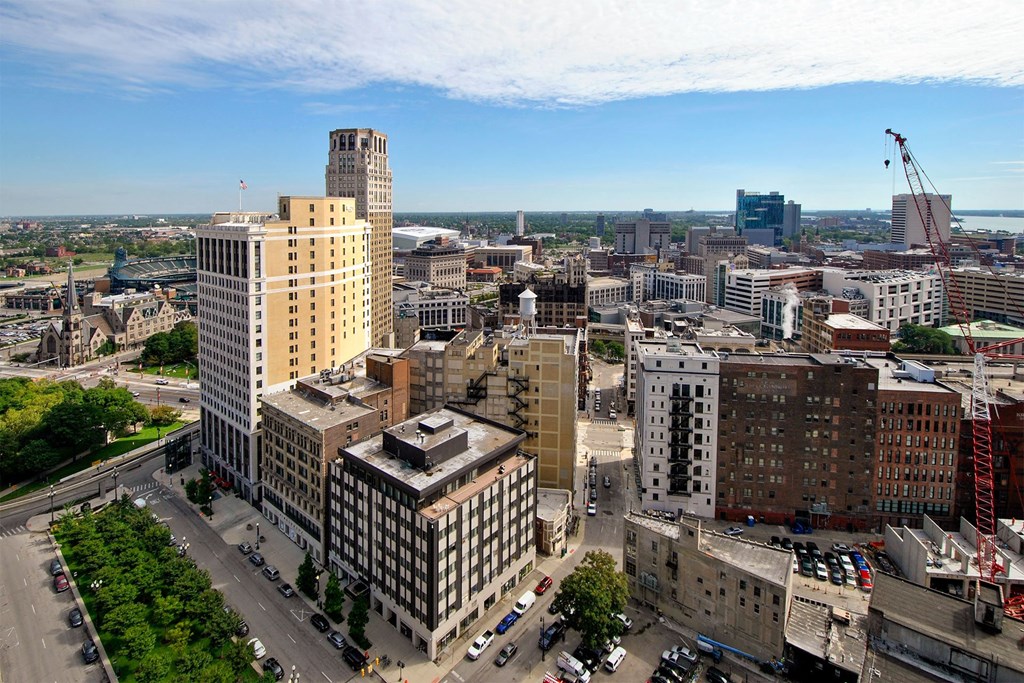 Detroit City Apartments City View