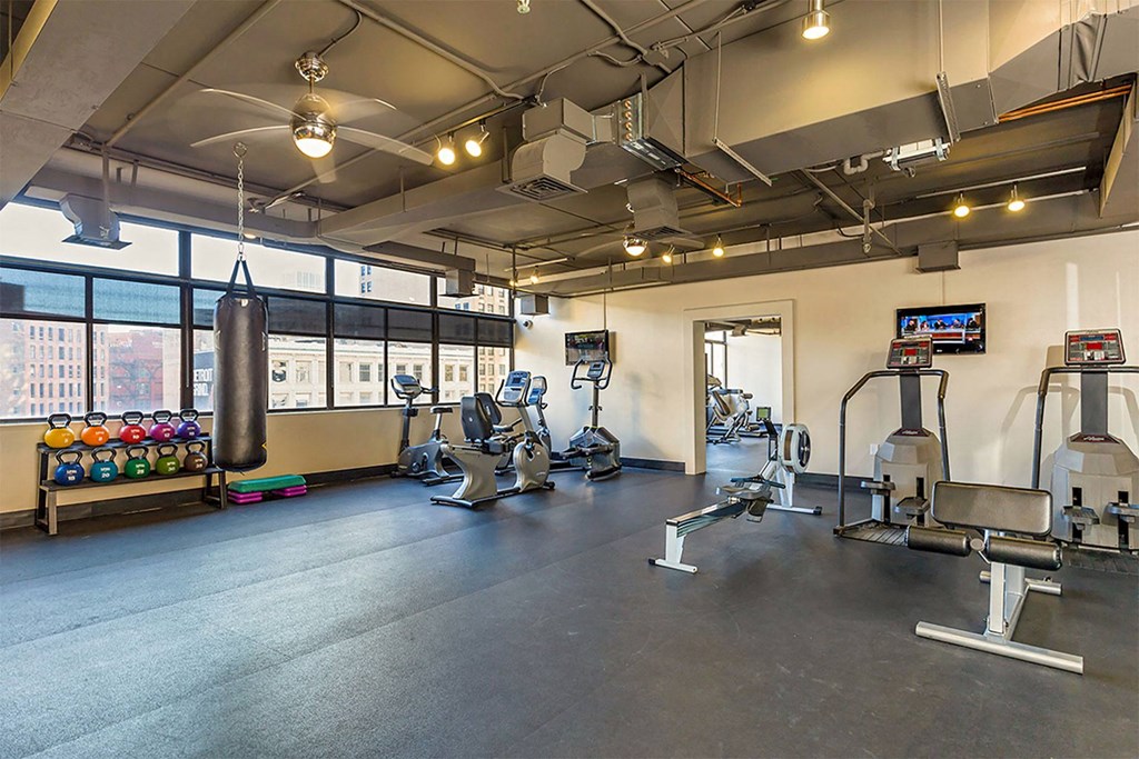 Detroit City Apartments Fitness Center