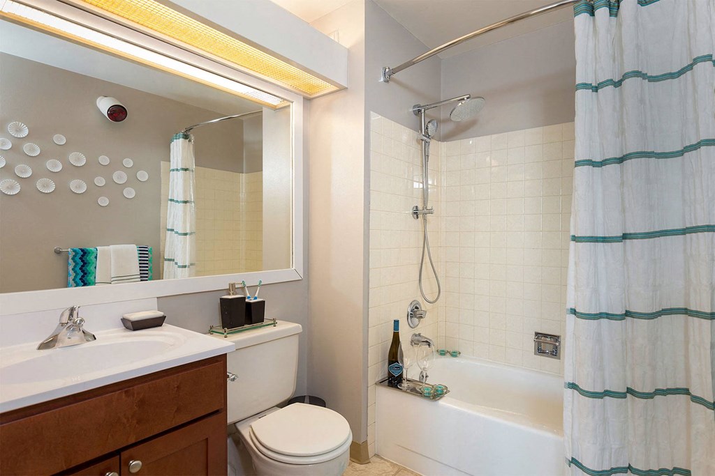 Detroit City Apartments Bathroom