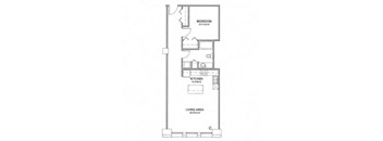 a floor plan of the second floor of a house