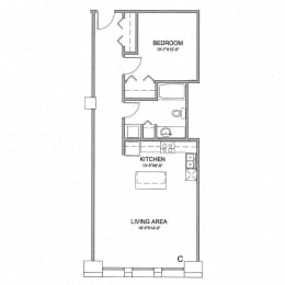 a floor plan of the second floor of a house