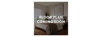A bedroom with a bed, a plant, and a painting on the wall.