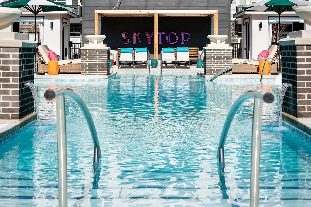 the swimming pool at or hotel