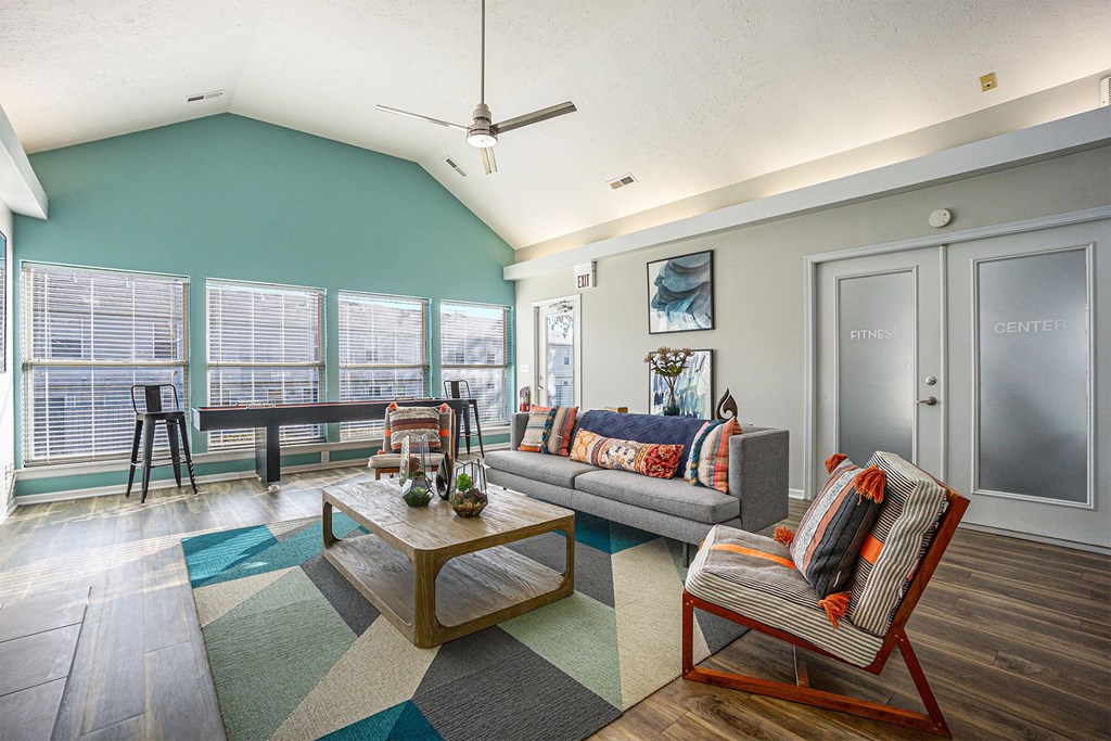 The Vista Apartments and Townhomes Clubhouse