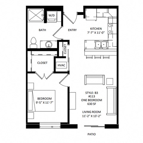 the west edge floor plan a5
