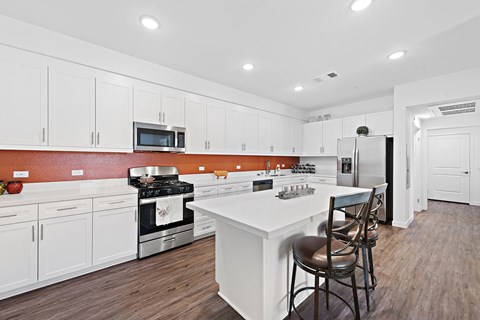 Gourmet Kitchen at LEVANTE APARTMENT HOMES, Fontana, California