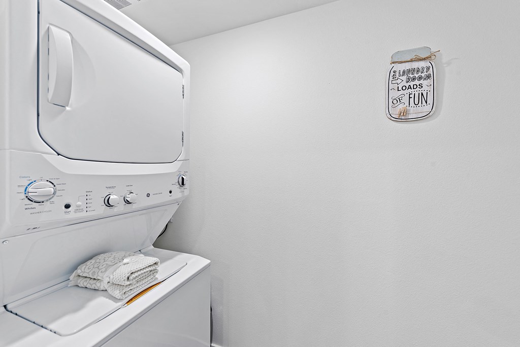 In-unit Washer & Dryer at LEVANTE APARTMENT HOMES, Fontana, CA