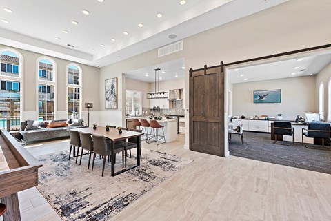 Clubhouse & Business Center at LEVANTE APARTMENT HOMES, California, 92335
